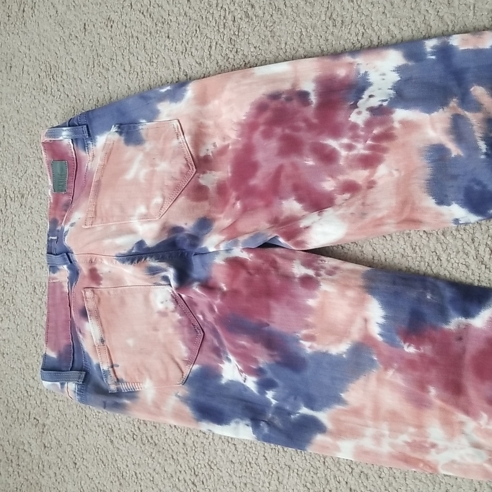 Paige Verdugo Ultra Skinny Tye Dye Jeans - Picture 13 of 13